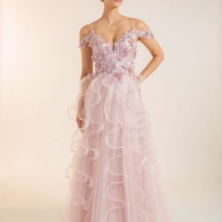 DREAMY BLOSSOM MESH DRESS